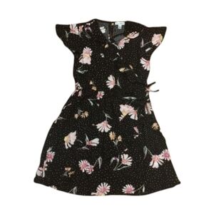 Love, Fire floral summer mini Dress